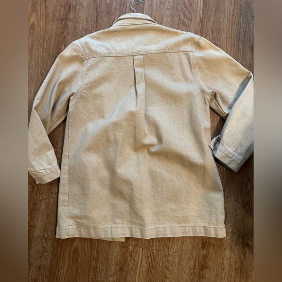 Vintage David David Denim Jacket with Leather Accents - Picture 5 of 6